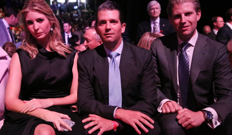 Trump's Kids Cannot Vote for Their Father in New York