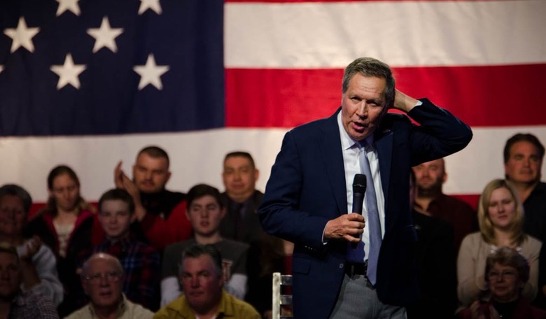 Political Cockroach Kasich Vows to Keep 'Moving Ahead'