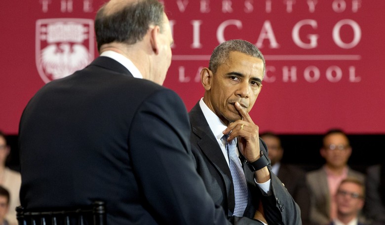 Obama at Old Law School: 'It Used to be That People Read the Constitution'