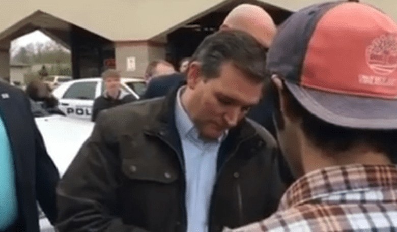 Watch What Happens When a Prankster Asks Ted Cruz to Autograph 'The Communist Manifesto.'..