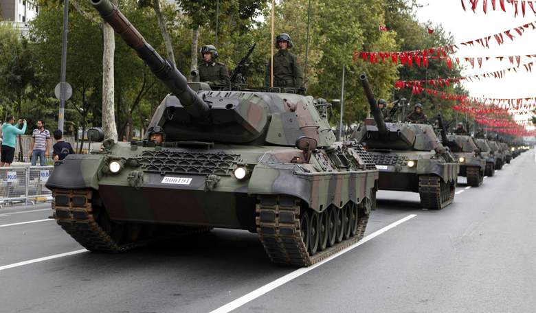 Turkish Military Shells ISIS Targets in Syria