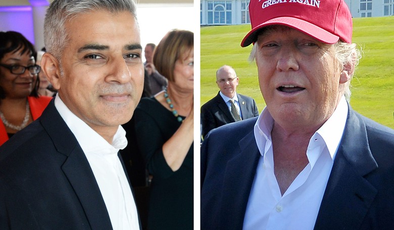 New Muslim Mayor of London Gives Trump Back of His Hand