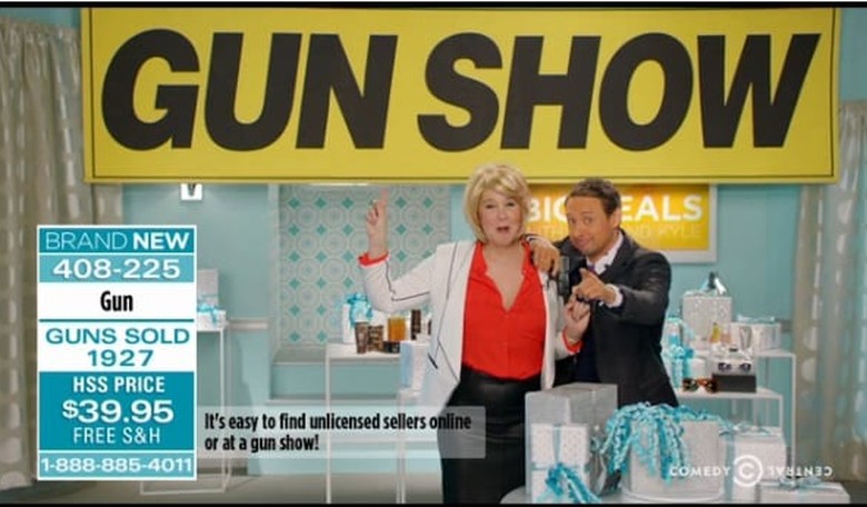 Amy Schumer Performs Anti-Gun Sketch on Her 'Comedy' Show