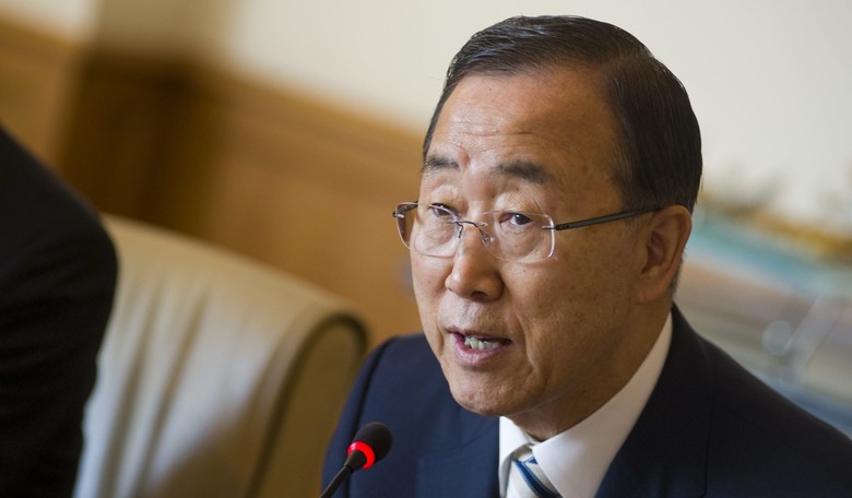 Fake World Leader Ban Ki-moon Upset that Real World Leaders Are Busy