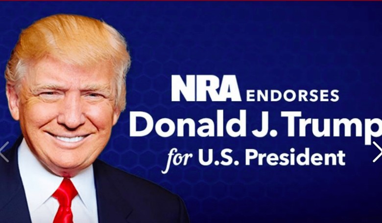 National Rifle Association Endorses Donald Trump