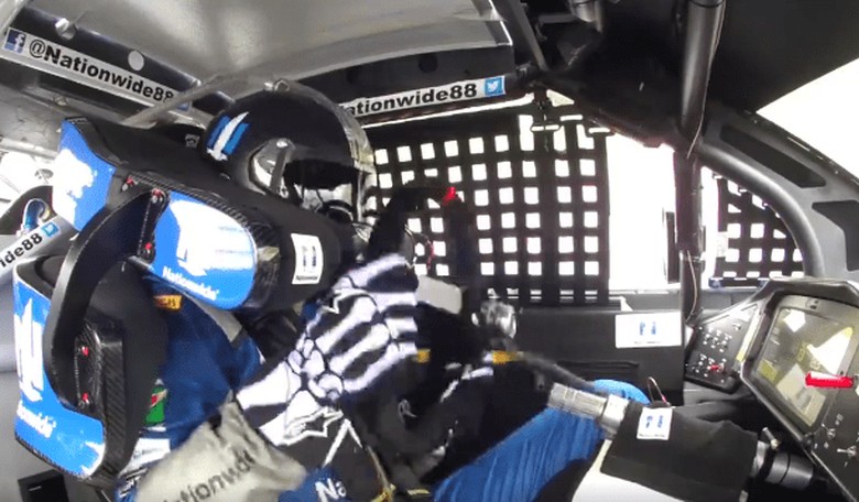 WATCH: The Moment a NASCAR Driver's Steering Wheel Comes Off...!