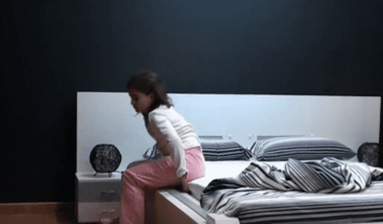 Too Lazy to Make the Bed? This Bed Does it For You!