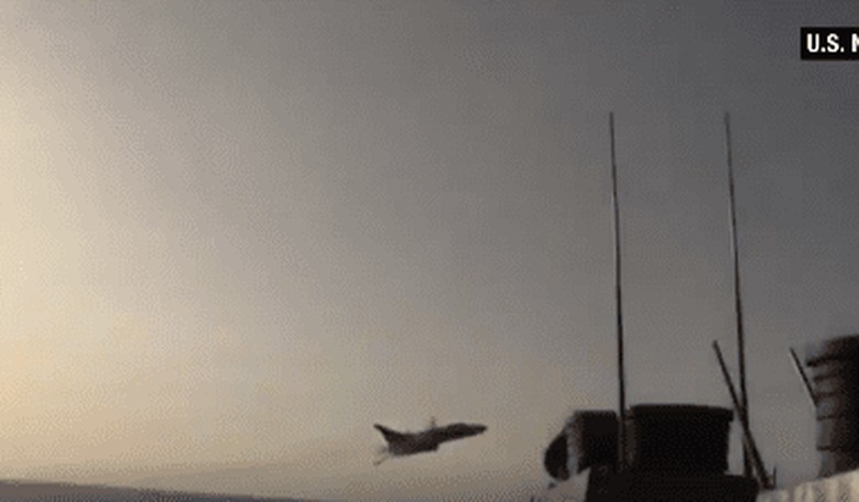 Navy Releases New Video of Russian Jets 'Buzzing' a U.S. Ship