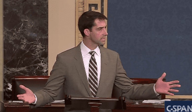 Sen. Tom Cotton Tears Down Harry Reid for 'Cancerous Leadership'