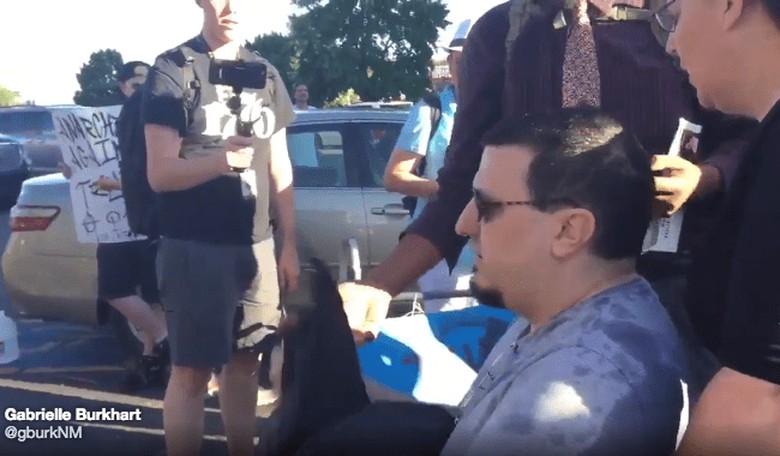 No Humanity Left: Trump Supporter in Wheelchair Assaulted By Protesters