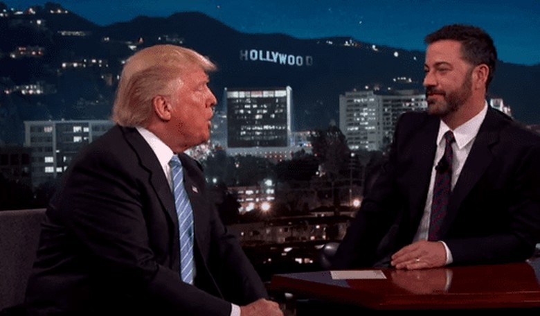 Donald Trump Loves Watching the Hillary and Bernie Contest!