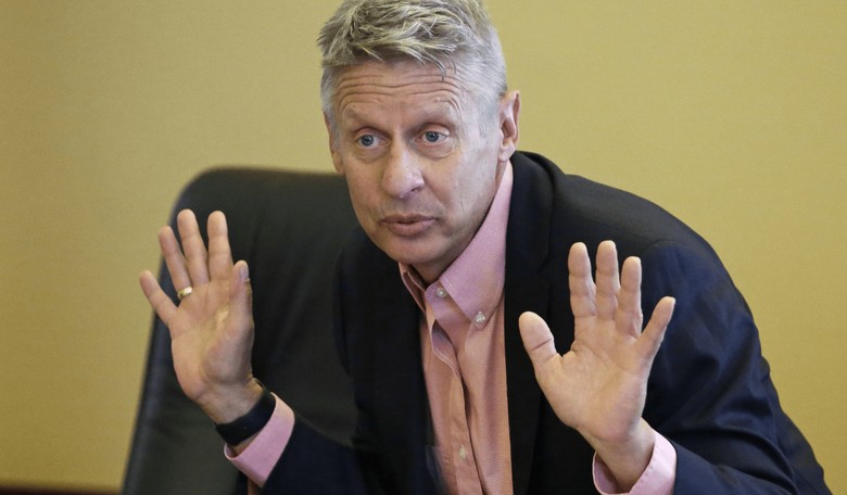 Libertarian Party Candidate Strips to Underwear at Convention