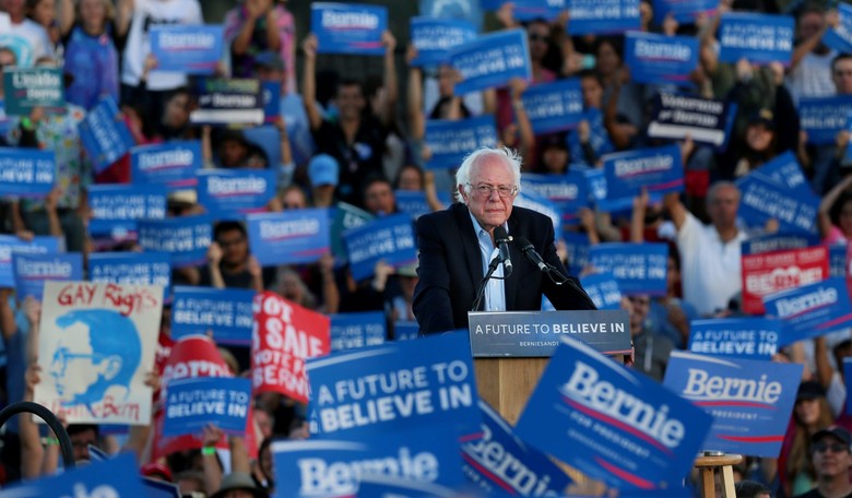 Bernie Asked If He's Sexist for 'Standing in the Way' of Hillary