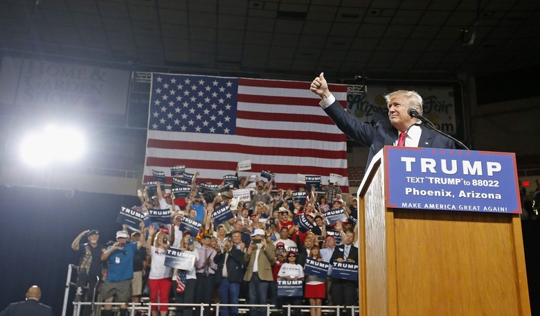 Trump Winning Ohio, One Yard Sign at a Time