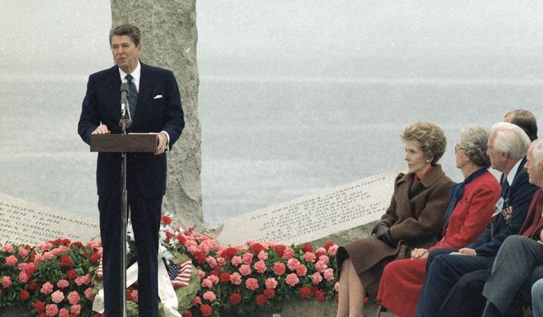 Nearly Forgotten: Reagan's Second Great Speech on the 40th Anniversary of D-Day