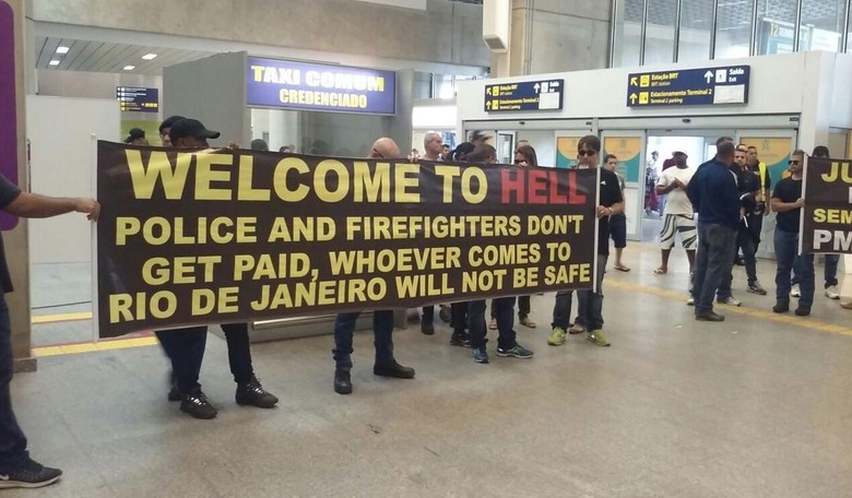 'Welcome to Hell': Cops and Firemen Warn Olympics Visitors Rio Won't Be Safe