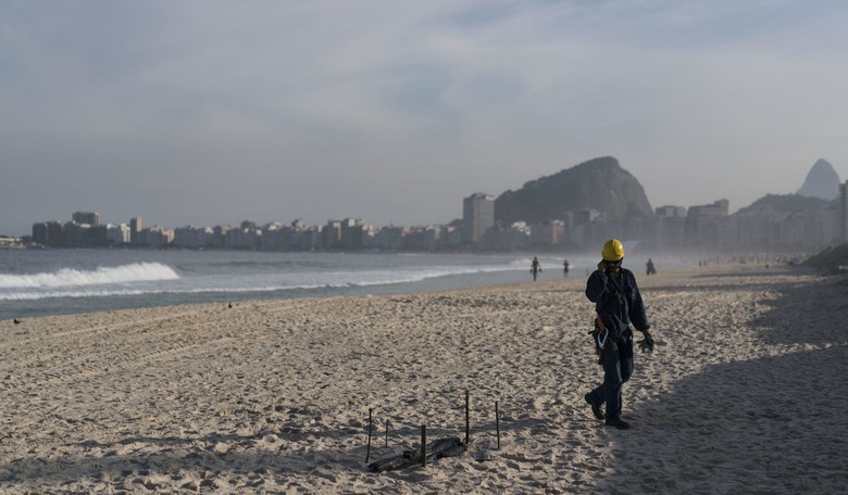 Oh, Rio: Body Parts Wash Up at Olympic Volleyball Venue