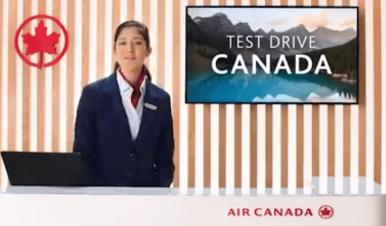 Air Canada Launches a 'Test Drive Canada' Campaign
