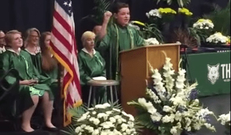 Middle School Student Does Spot-On Impressions of the Presidential Candidates