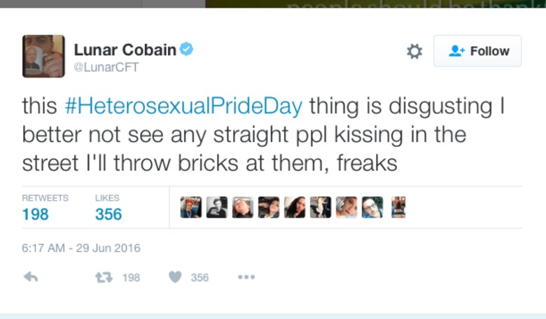 #HeterosexualPrideDay Goes Viral, Liberals Lose Their Minds -- Here Are 16 Tweets to Prove It