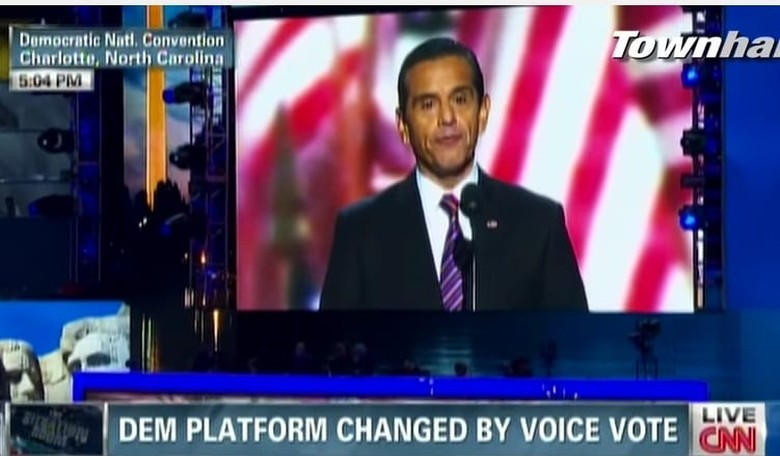 FLASHBACK: 2012 DNC Convention Erupts Over G-d, Israel Being in Platform