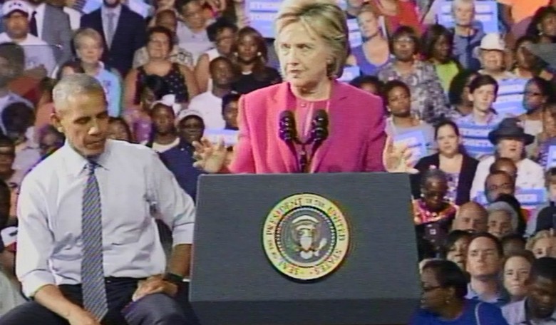 Obama Didn't Just Endorse Hillary, He Coronated Her -- With the Presidential Seal!