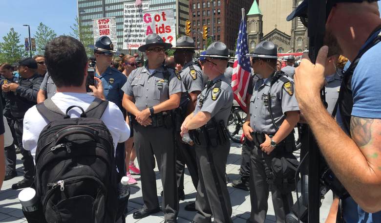 Most of the Media Ignored the Incredible Displays of Appreciation for Police at the Republican Convention