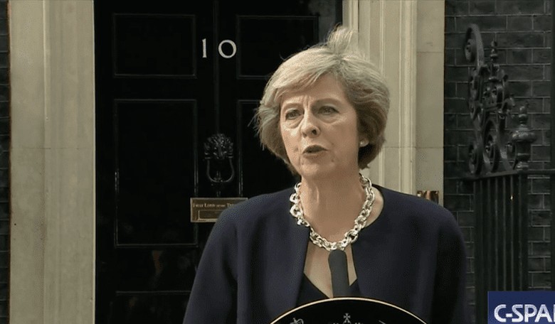 Theresa May's First Speech as UK's Prime Minister