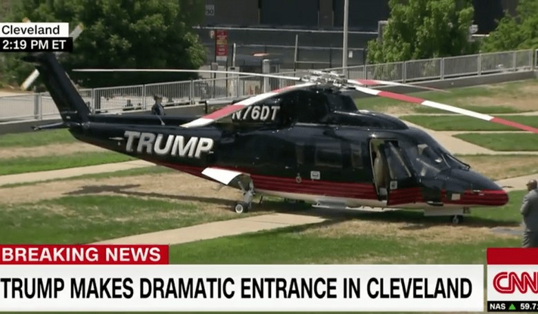 Donald Trump's Super Dramatic Entrance at the RNC