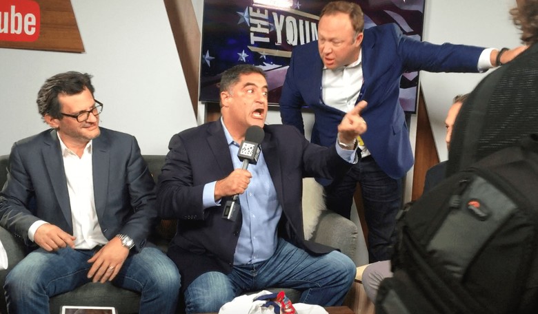 RNC CHAOS: Alex Jones, Roger Stone Crash Set of 'The Young Turks'