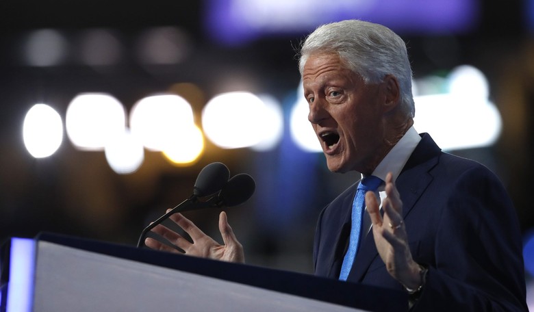 Bill Clinton's Sad, Surreal Speech