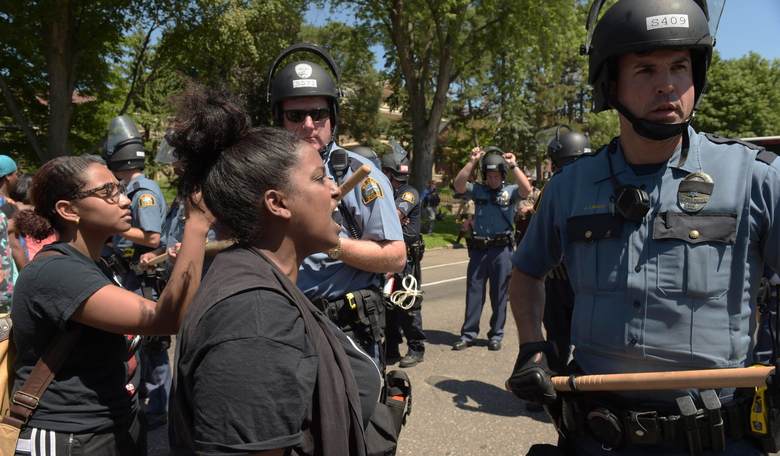 City Where Philando Castile Was Shot Hears from Angry Residents