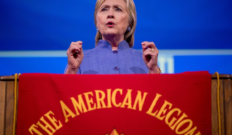Clinton Lays Out Foreign Policy at American Legion, Promises She 'Will Never Disrespect Gold Star Families'
