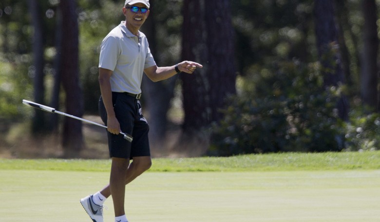 Why is the Media Not Reporting Obama Golfing While Louisiana Floods???