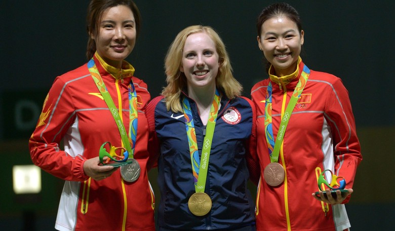Beautiful: 1st Rio Gold Goes to American Shooter Ginny Thrasher