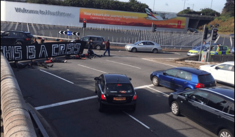 Black Lives Matter Goes Global, Blocks Traffic to Heathrow