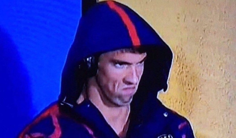 We Are All Michael Phelps: Olympic Swimmer's Face Launches Internet Sensation