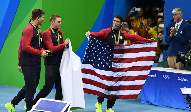 Phelps' Final Swim is Ratings Gold Too