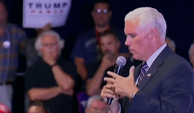 Mike Pence Responds to Trump's Supposed Disrespect for Military