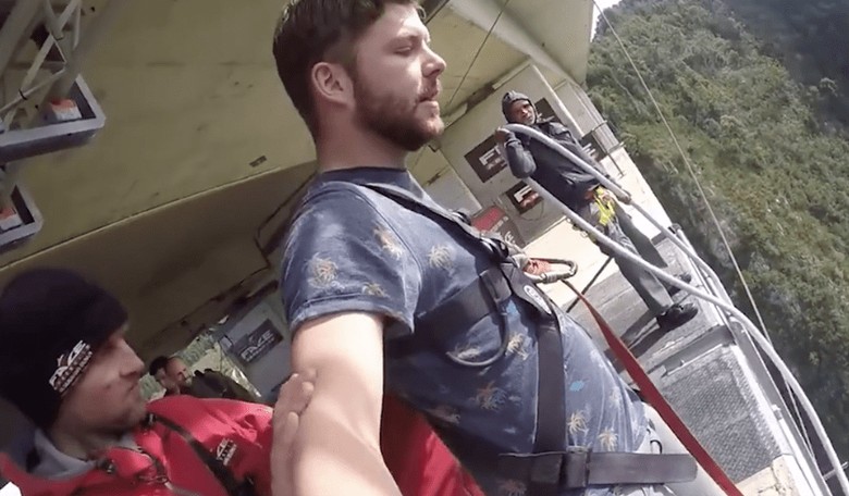 Here's Why You Don't Bungee Jump With Stuff in Your Pockets...