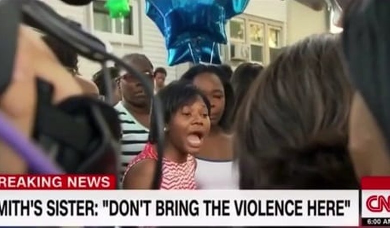 CNN Edits Out Shooting Victim's Sister's Call for Violence in the Suburbs