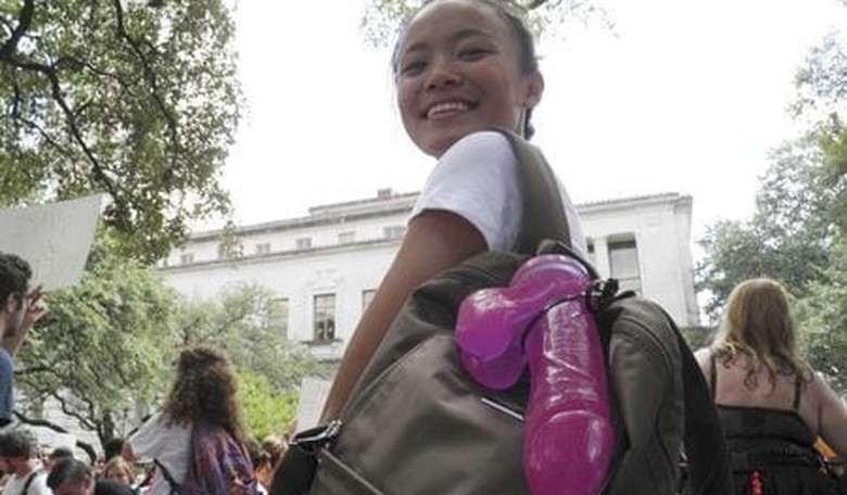 C*cks Not Glocks: Univ. of Texas Austin Students Protest Gun Law with Open Dildo Carry