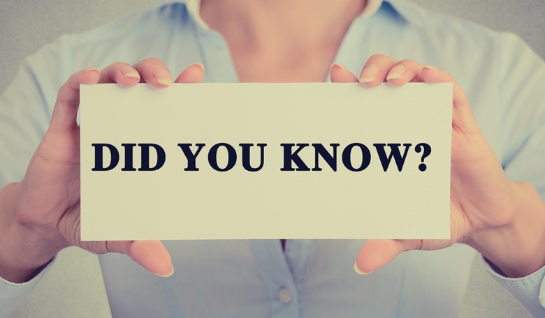 20 Random (Mostly Useless) Facts That We Never Knew