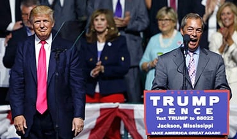 American Brexit? Nigel Farage Joins Trump in Jackson, MS