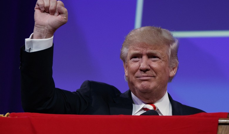 Trump Touts Patriotic Message, Receives Warm Welcome at American Legion