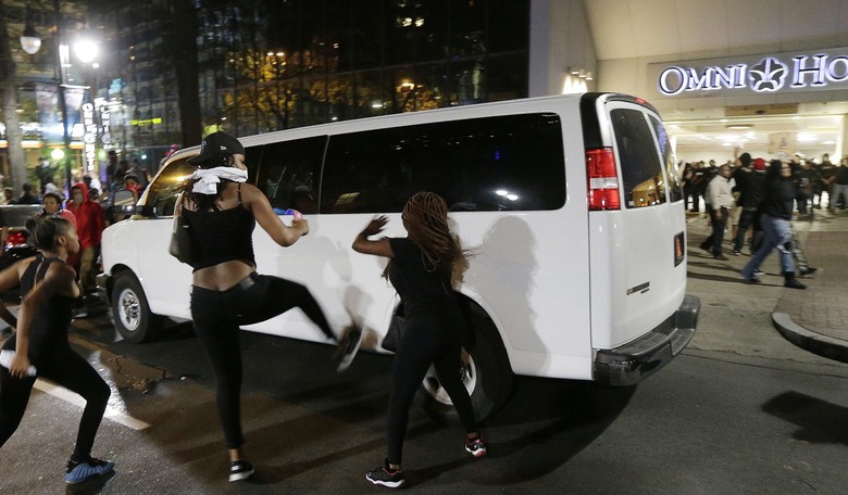 Second Night of Unrest in Charlotte; at Least Four Officers Injured, One Protester on Life Support