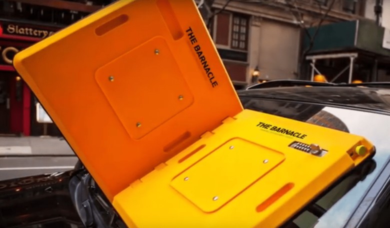Meet Barnacle: The Giant Parking Ticket You Can't Ignore