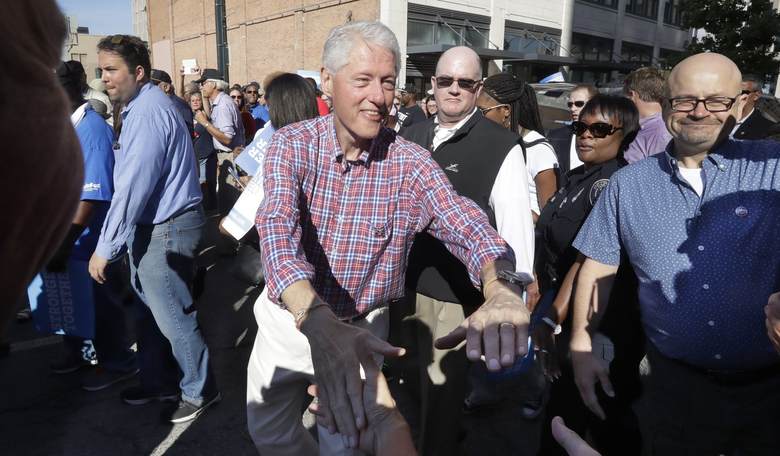 Hillary: Bill Shouldn't Step Down from Foundation Until I Win