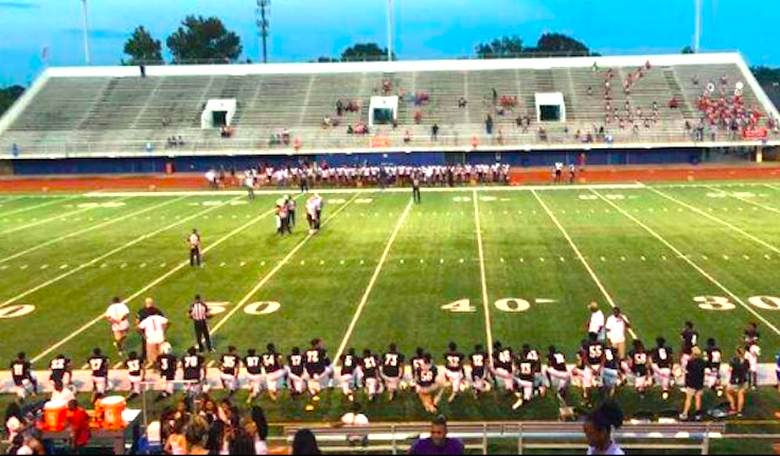 Police Refuse to Work HS Football Game after Players Take the Knee During National Anthem