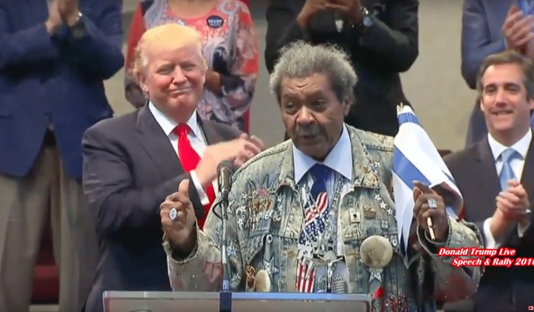 The Left Pounces on Don King for Saying N-Word at Trump Rally